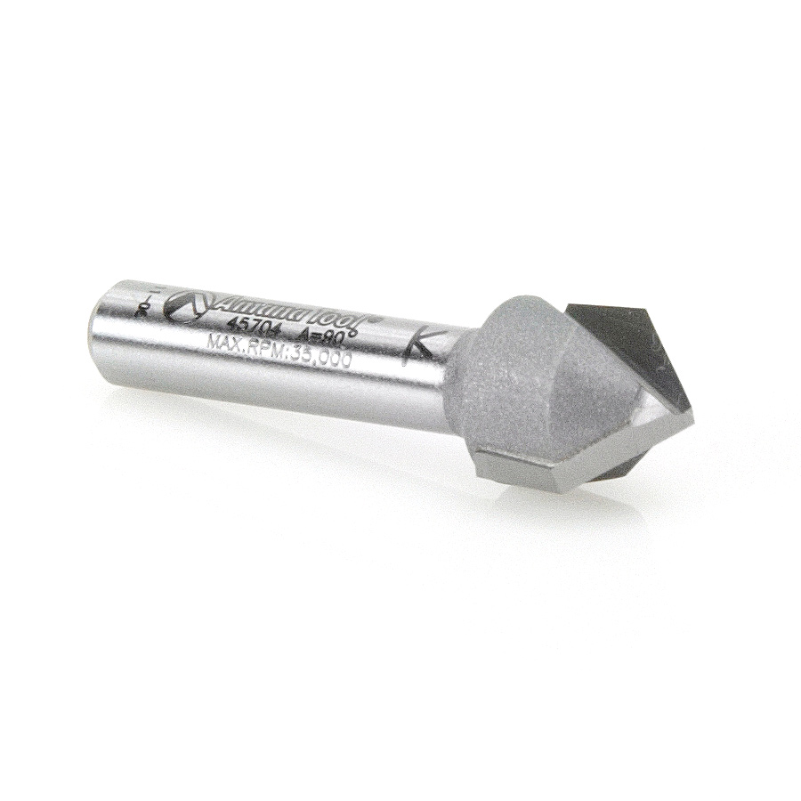 Amana 45704 V-Groove Router Bit on Sale