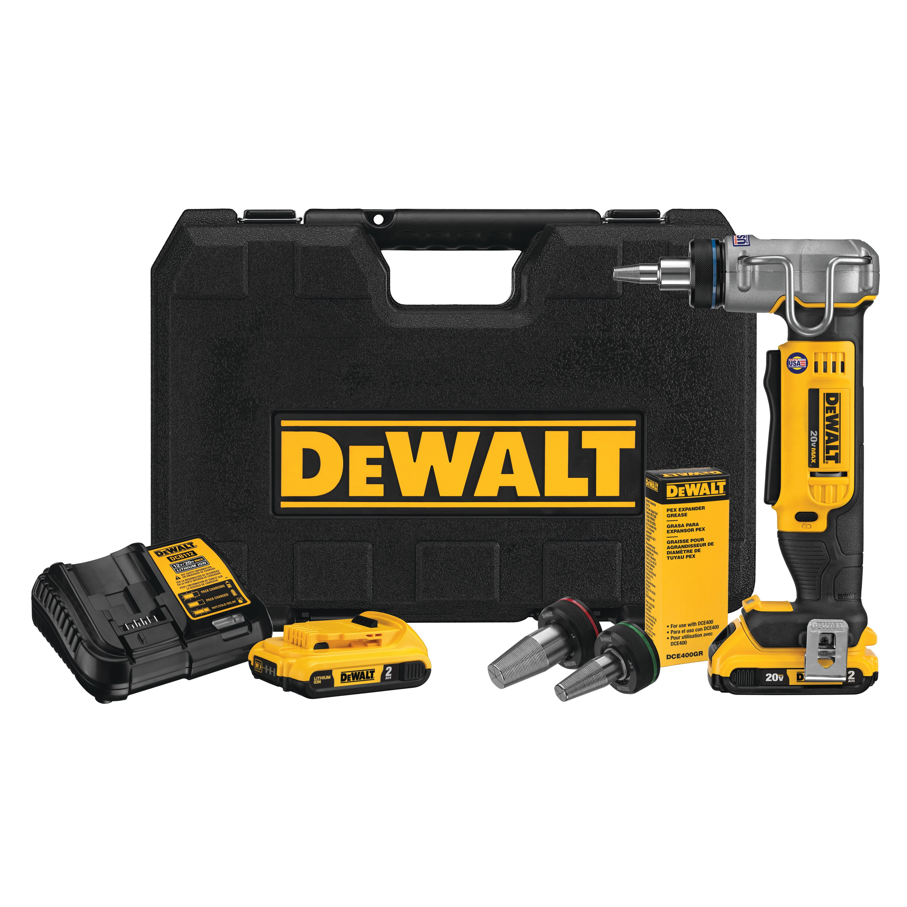 DeWalt DCE400D2 Cordless Expander Tool Kit Sale
