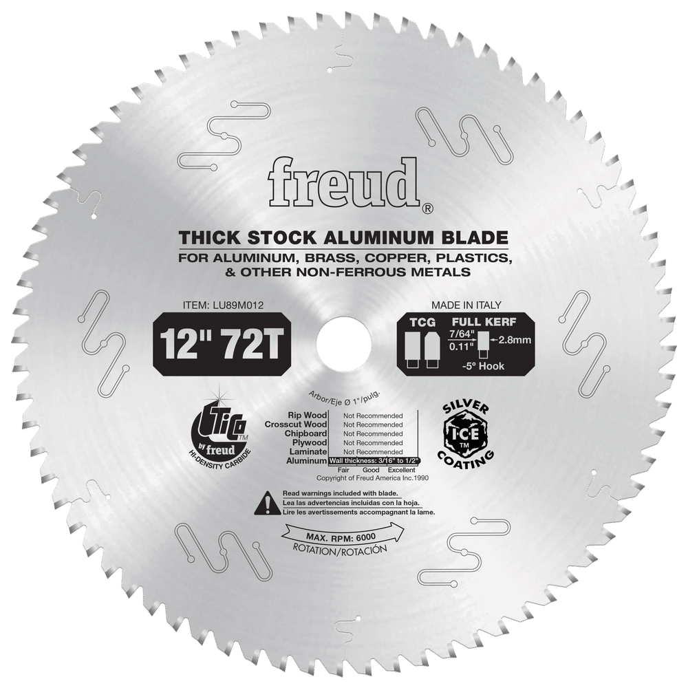 Freud LU89M012 12″ Thick Stock Nonferrous Metal Saw Blade Online now