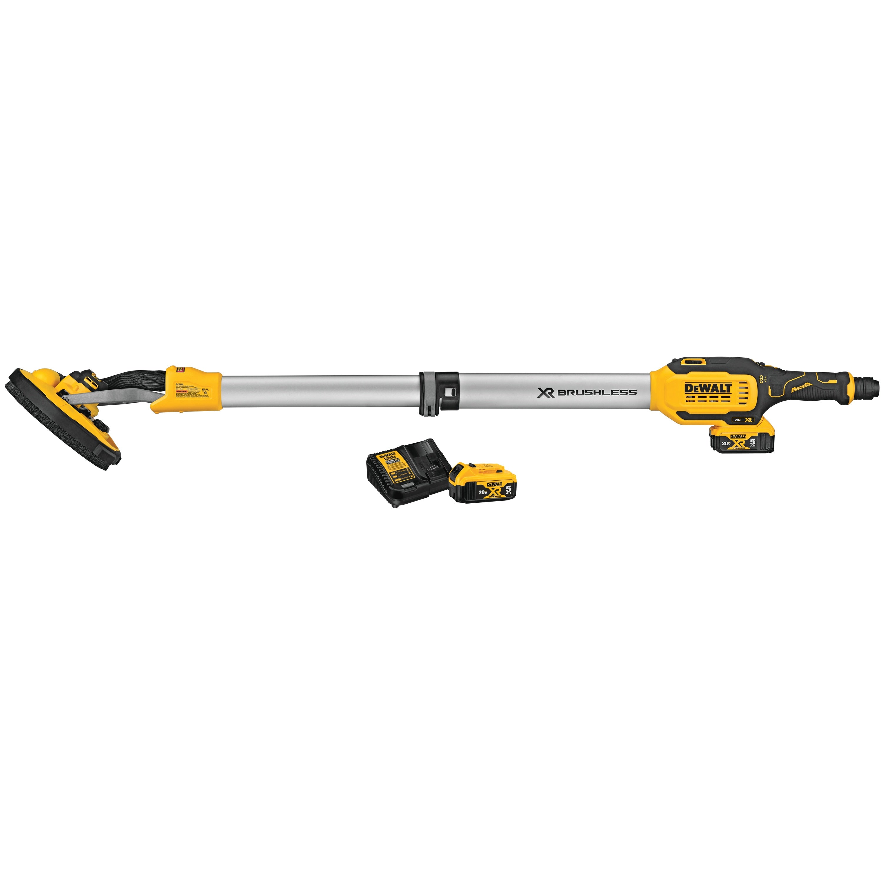 DeWalt DCE800P2 20V Max Cordless Drywall Sander Kit Supply