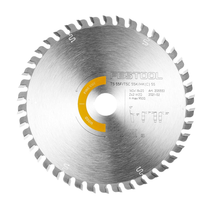 Festool 205561 Fine Cut 42-Tooth Saw Blade Sale