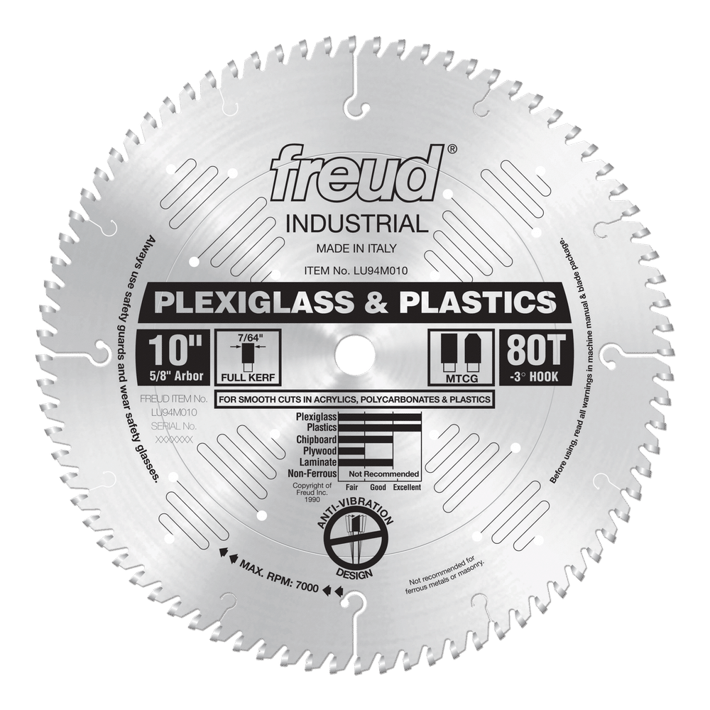Freud LU94M010 10″ Plastic Saw Blade Online Hot Sale