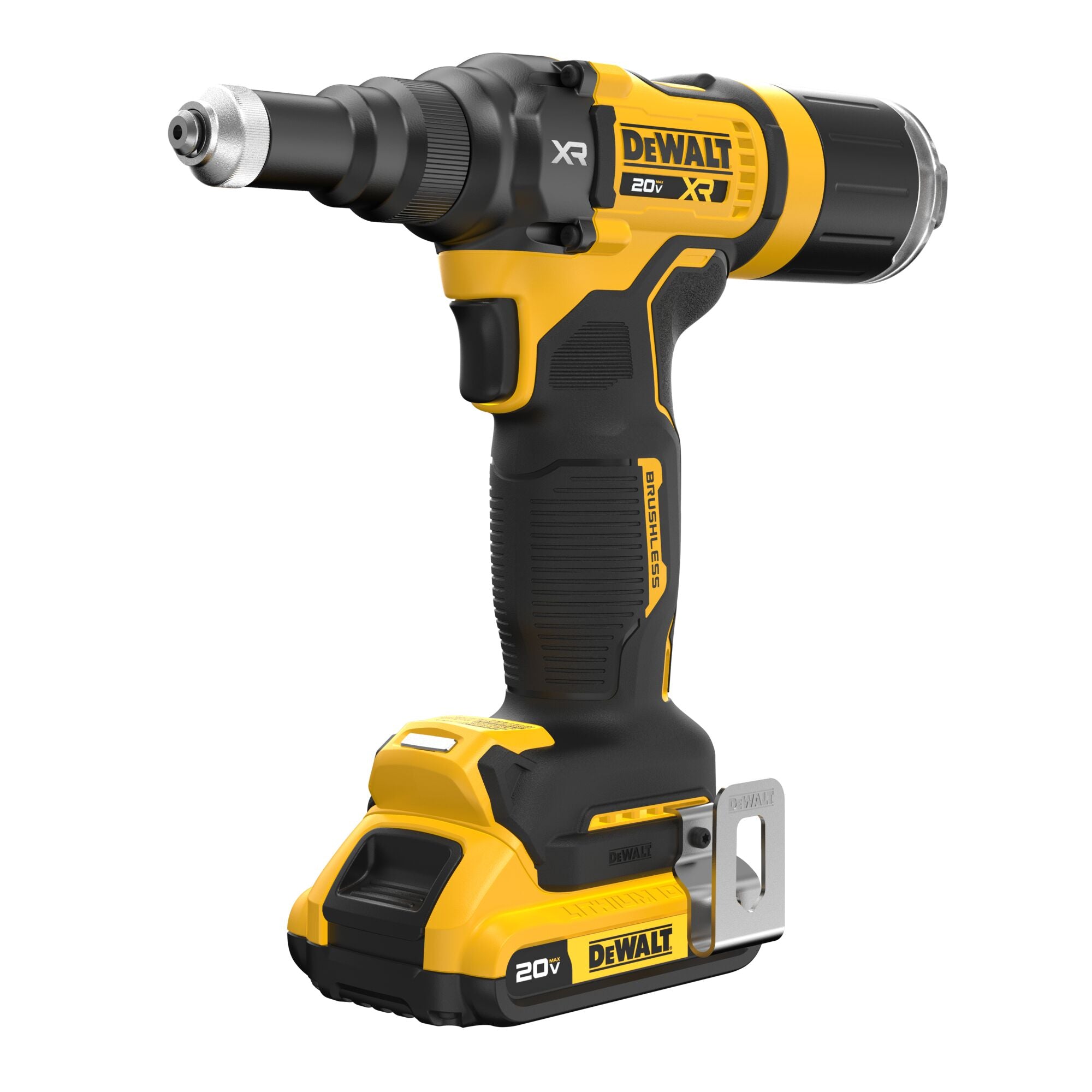 DeWalt DCF403D1 20V MAX XR Brushless Cordless 3/16″ Rivet Tool Kit Online Sale