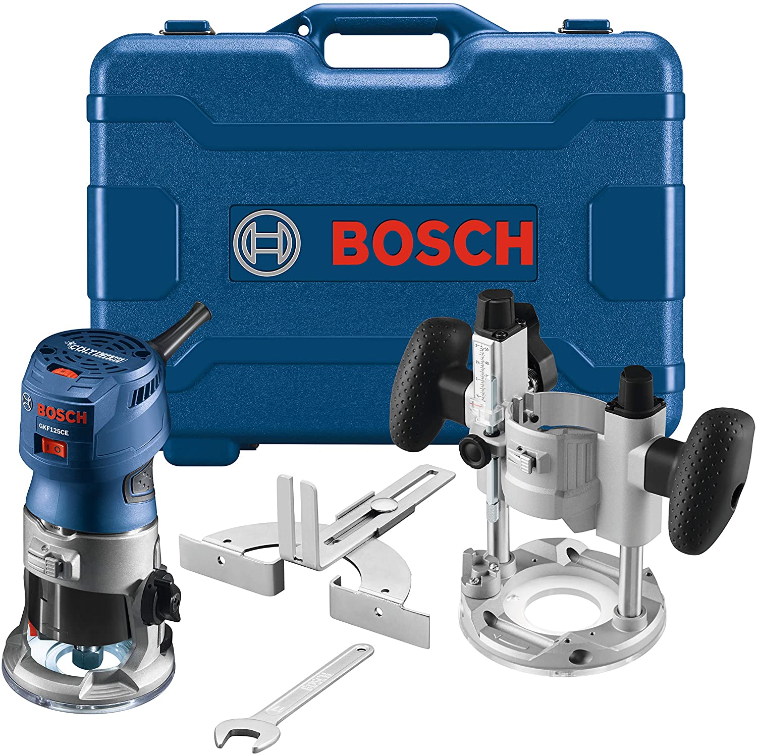 Bosch GKF125CEPK Colt 1.25 HP (Max) Variable-Speed Palm Router Combination Kit Online now