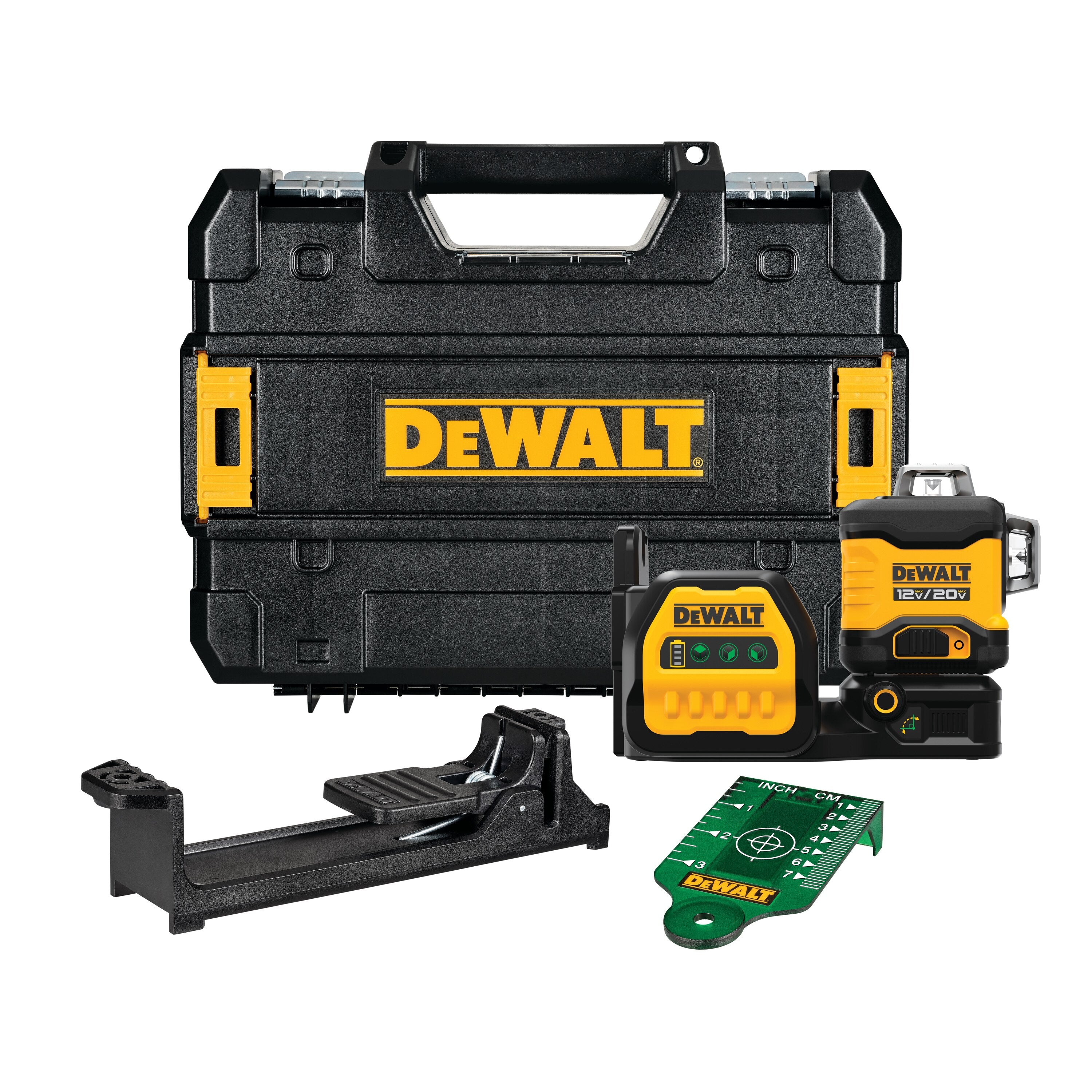 DeWalt DCLE34030GB 20V Max 3 X 360 Green Line Laser (Tool Only) Online Hot Sale
