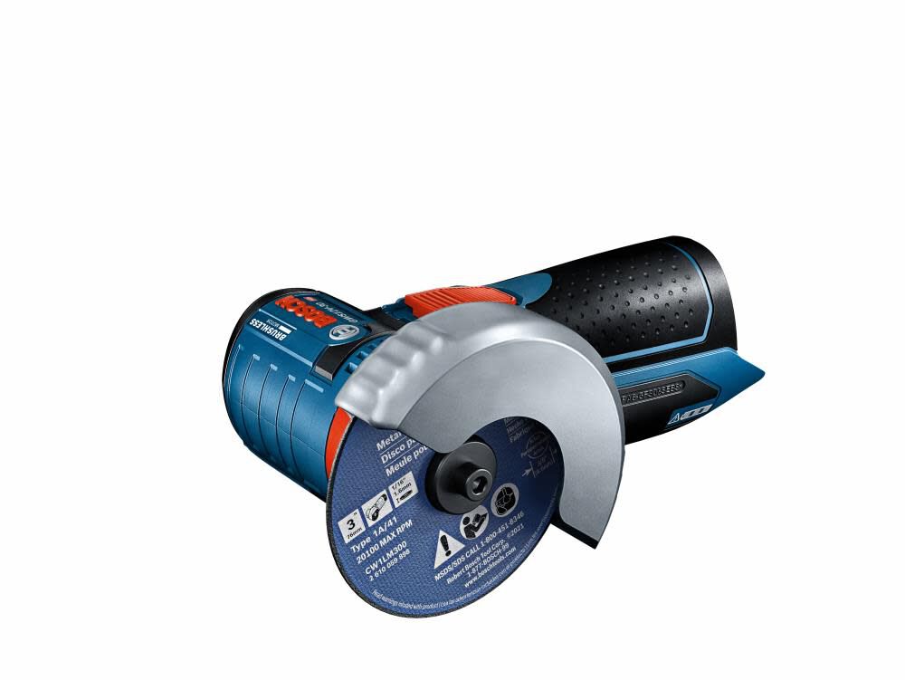 Bosch GWS12V-30N 12V Max Brushless 3″ Angle Grinder (Tool Only) Supply