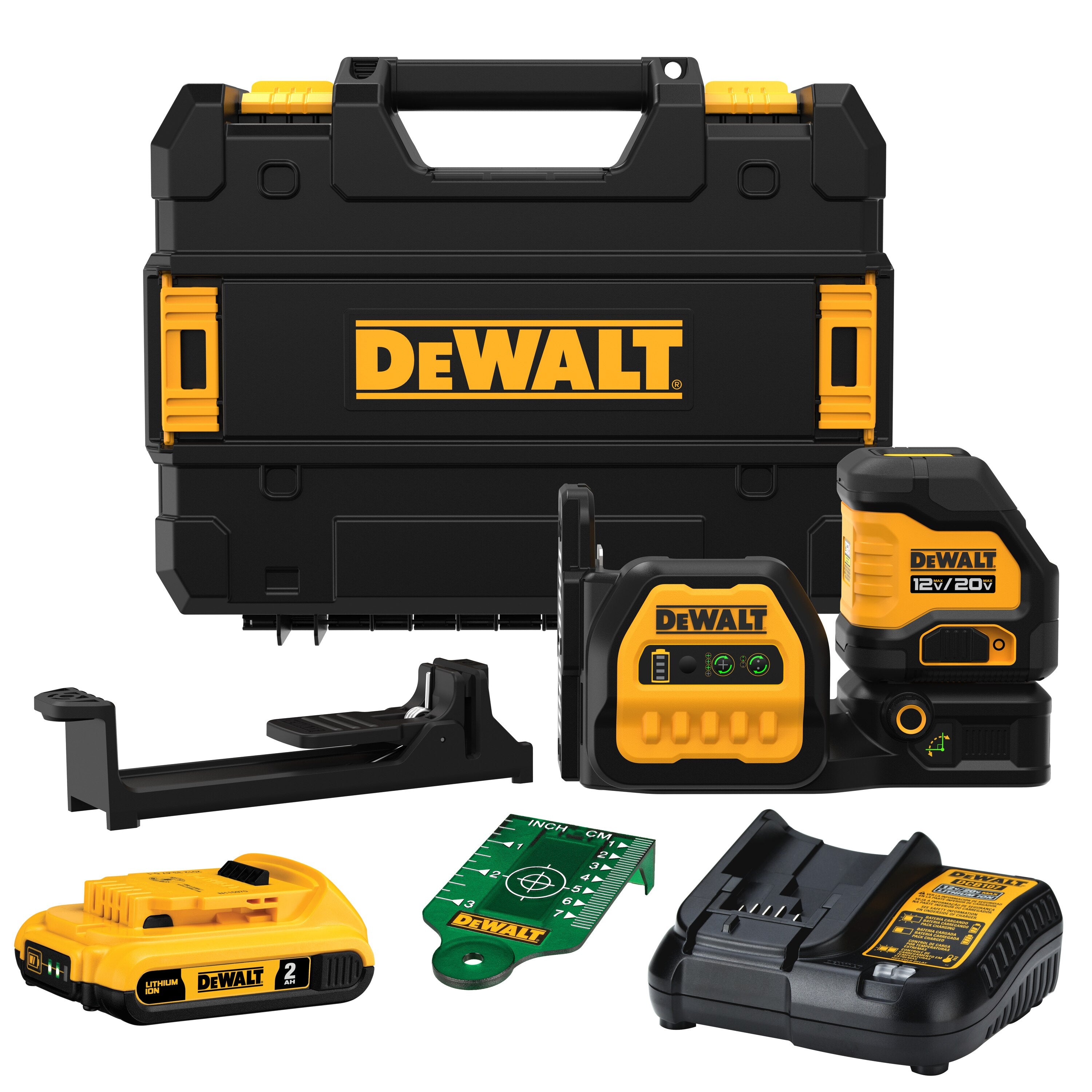 DeWalt DCLE34020G 20V MAX 20V MAX Cross Line Green Laser Kit Discount