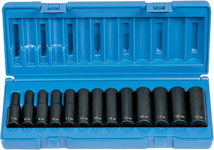 Grey Pneumatic 1213MD 3/8″ Impact Socket Set Online