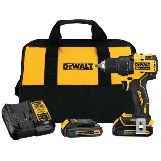 DeWalt DCD708C2 ATOMIC 20V MAX Brushless Compact 1/2″ Drill/Driver Kit Sale