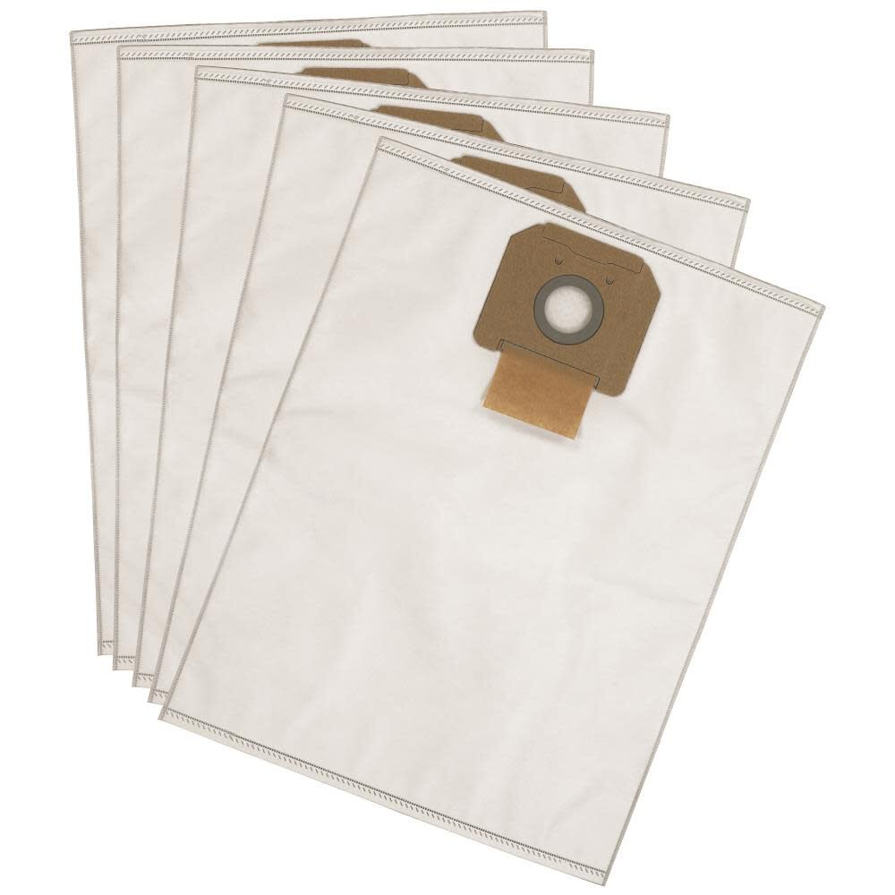 DeWalt DWV9402 Fleece Bag 5 Pack Supply