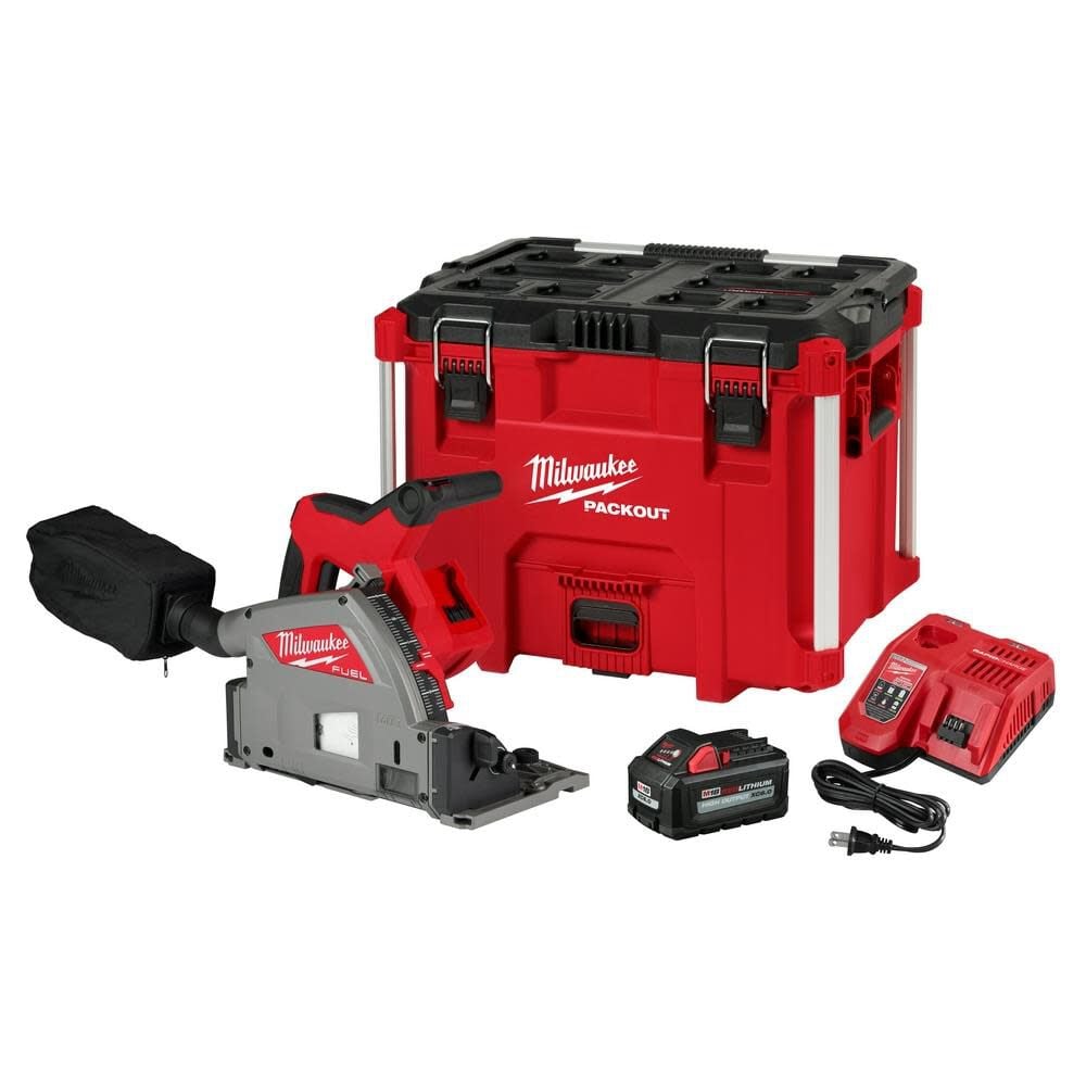 Milwaukee 2831-21 M18 FUEL 6-1/2″ Plunge Track Saw Kit Hot on Sale