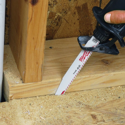 Milwaukee THE AX 6″ x 5 TPI Nail Embedded Wood Sawzall Blades Discount