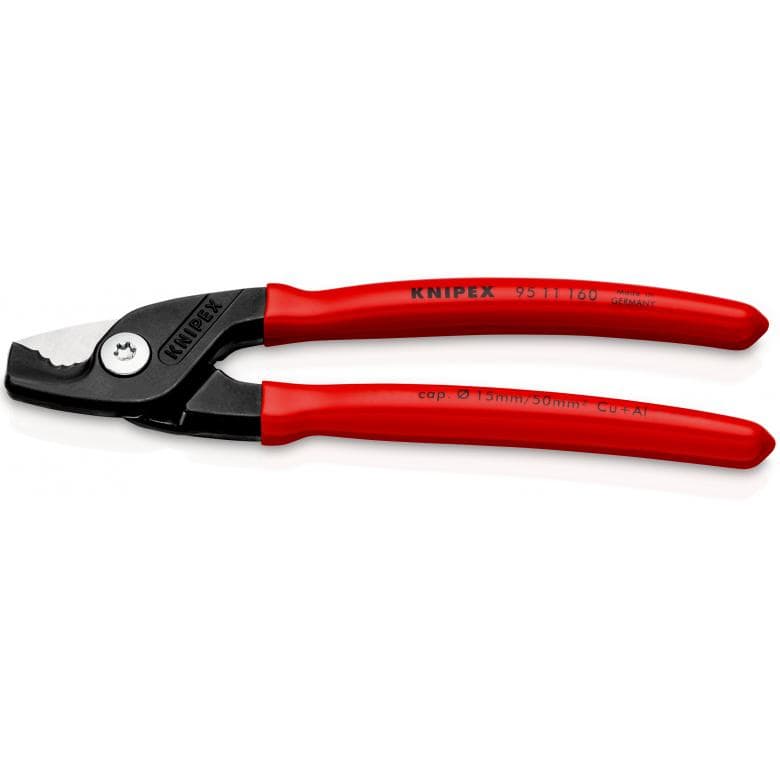 Knipex 95 11 160 StepCut 6-1/4″ Cable Shears Fashion