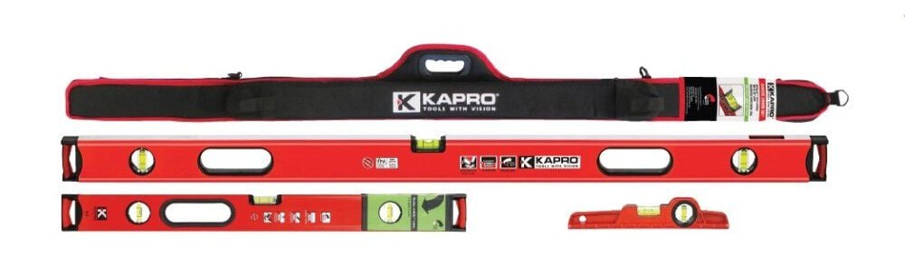 Kapro 985-48-PRO 4-Piece Pro Contractors Level Set Fashion