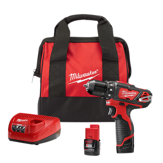 Milwaukee 2407-22 M12 Drill-Driver Kit Online Hot Sale
