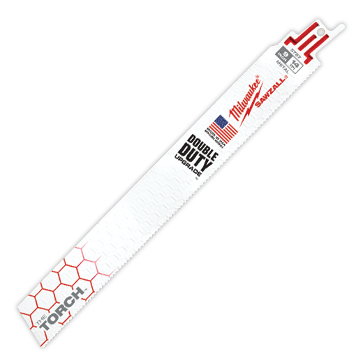 Milwaukee THE TORCH 9″ x 14 TPI Metal Demolition Sawzall Blades Sale