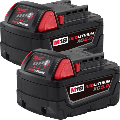Milwaukee 48-11-1852 M18 Battery 2-Pack- Genuine OEM Supply