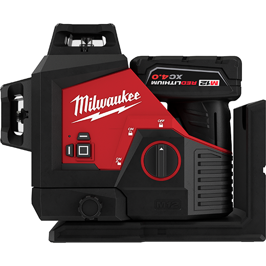 Milwaukee 3632-21 M12 Green 360 Degree 3-Plane Laser Kit Online now