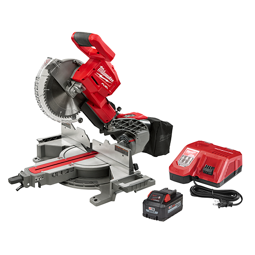 Milwaukee 2734-21 M18 Fuel 10″ Dual-Bevel Sliding Compound Miter Saw Kit Fashion