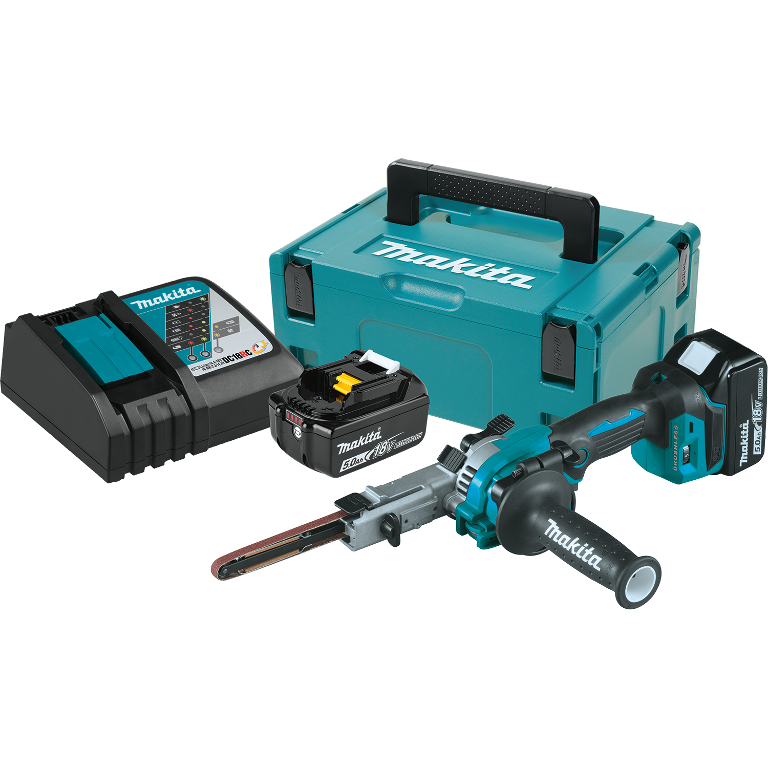 Makita XSB01TJ 18V LXT 3/8″ x 21″ Detail Belt Sander Kit Fashion