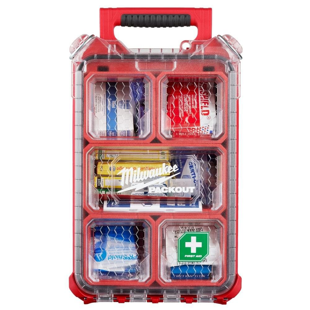 Milwaukee 48-73-8435C PackOut 79 Pc Class A Type III First Aid Kit on Sale