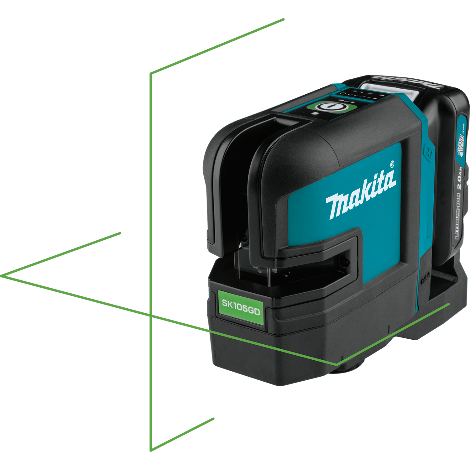 Makita SK105GDNAX 12V Max CXT Cordless Cross-Line Green Beam Laser Kit Hot on Sale