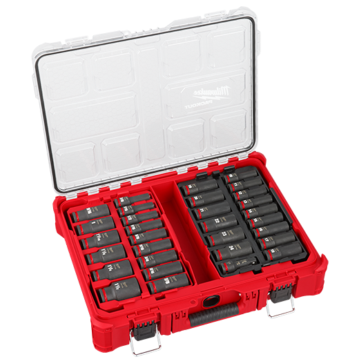 Milwaukee 49-66-6806 SHOCKWAVE Impact Duty 1/2″ Drive Packout Socket Set Online