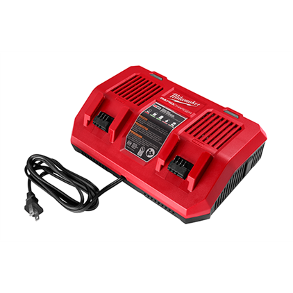 Milwaukee 48-59-1802 M18 Dual Bay Simultaneous Rapid Charger Discount
