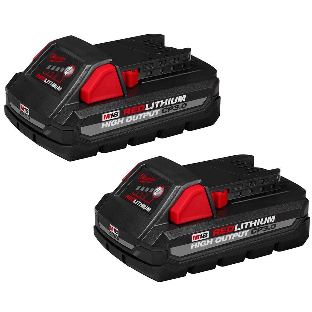 Milwaukee 48-11-1837 M18 REDLITHIUM HIGH OUTPUT CP3.0 Battery 2-Pack Online Sale