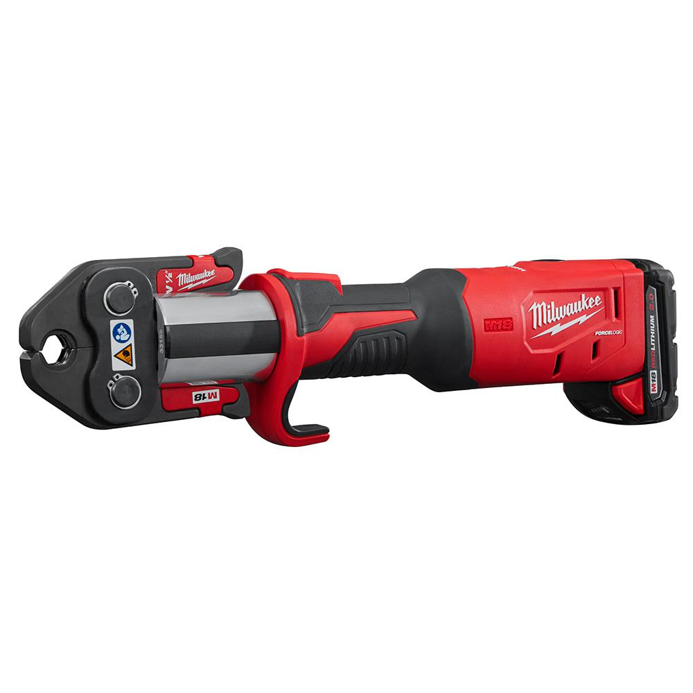 Milwaukee 2773-22 M18 FORCE LOGIC Press Tool Kit with 1/2″ – 2″ Jaws Supply