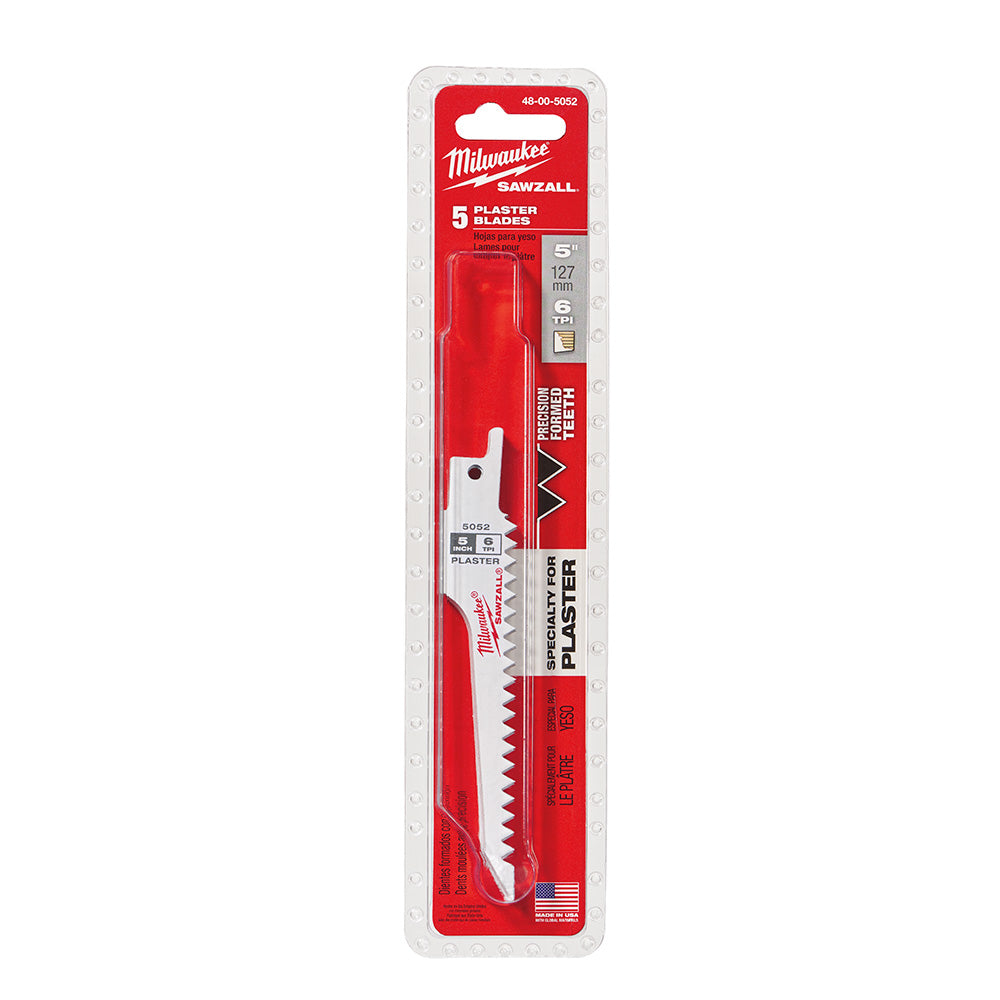 Milwaukee 48-00-5052 Plaster Cutting Sawzall Blade Sale