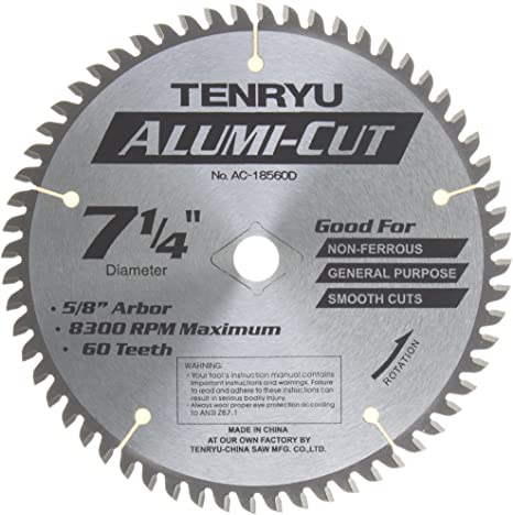 Tenryu AC-18560D 7-1/4″ Alumi-Cut Saw Blade Online now