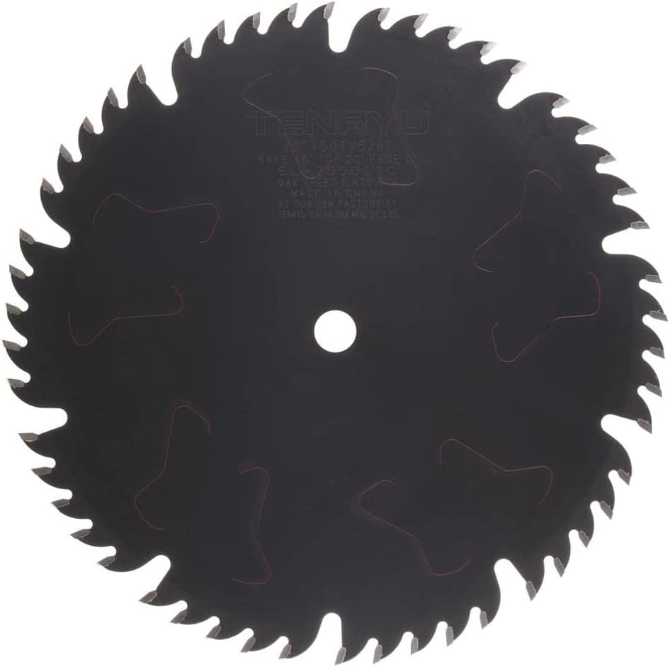 Tenryu SL-25550TC 10″ Silencer-Series Table Saw Blade on Sale