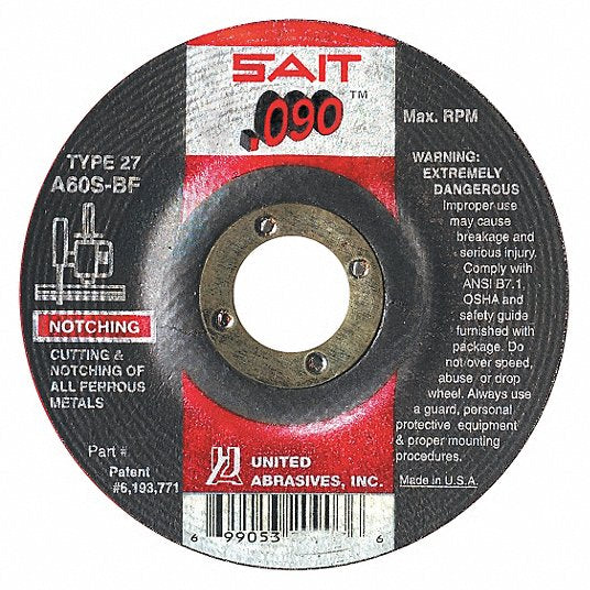 United Abrasives – Sait 20903 4-1/2″ x 0.09″ General Purpose Cutting Wheel on Sale