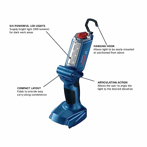 Bosch 18V 4-Tool Combo Kit with 2-In-1 1/4 In. and 1/2 In. Bit/Socket Impact Driver, 1/2 In. Hammer Drill/Driver, Circular Saw, Worklight with (1) CORE18V 4 Ah Battery & (1) 2 Ah Battery Hot on Sale