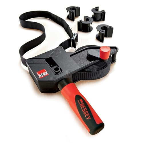 BESSEY VAS-23+2K-CB, 23 ft Variable Angle Strap Clamp with 4 Clips Discount
