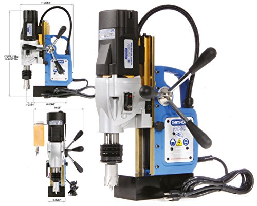Champion Cutting Tool RotoBrute MightiBrute AC50 Portable Magnetic Drill Press: Up to 2-1/8″ diameter, 2″ depth of cut Sale