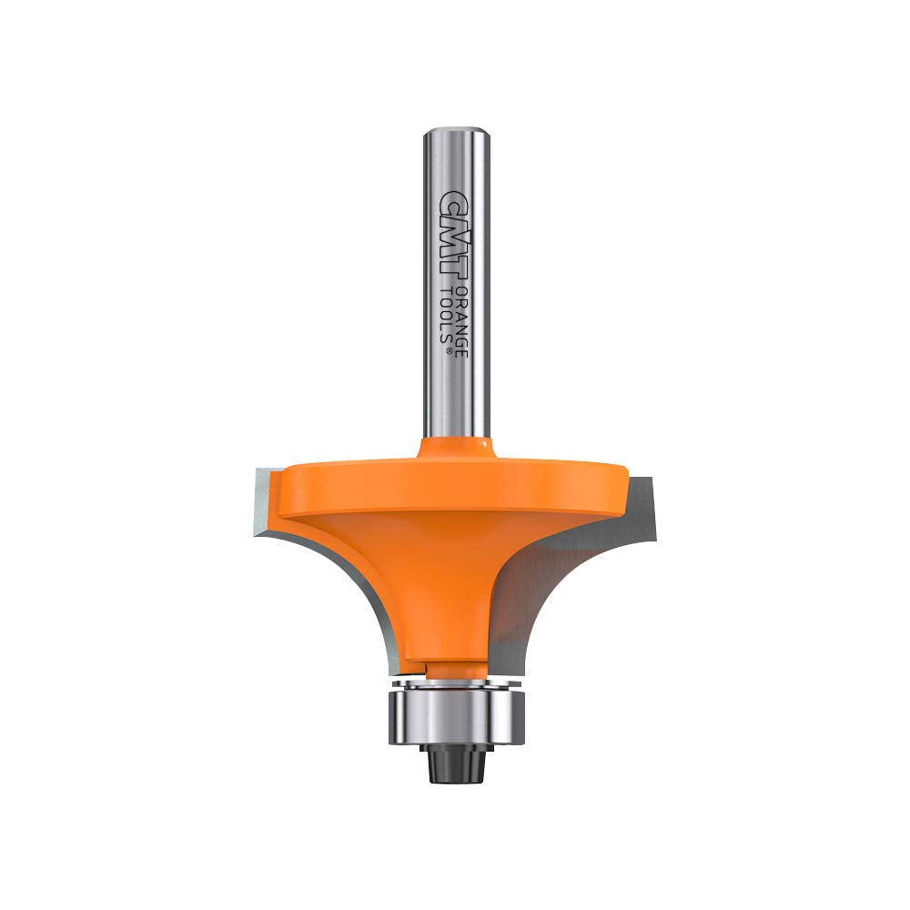 CMT Roundover Bit, 1/4-Inch Shank, 1/2-Inch Radius, Carbide-Tipped on Sale