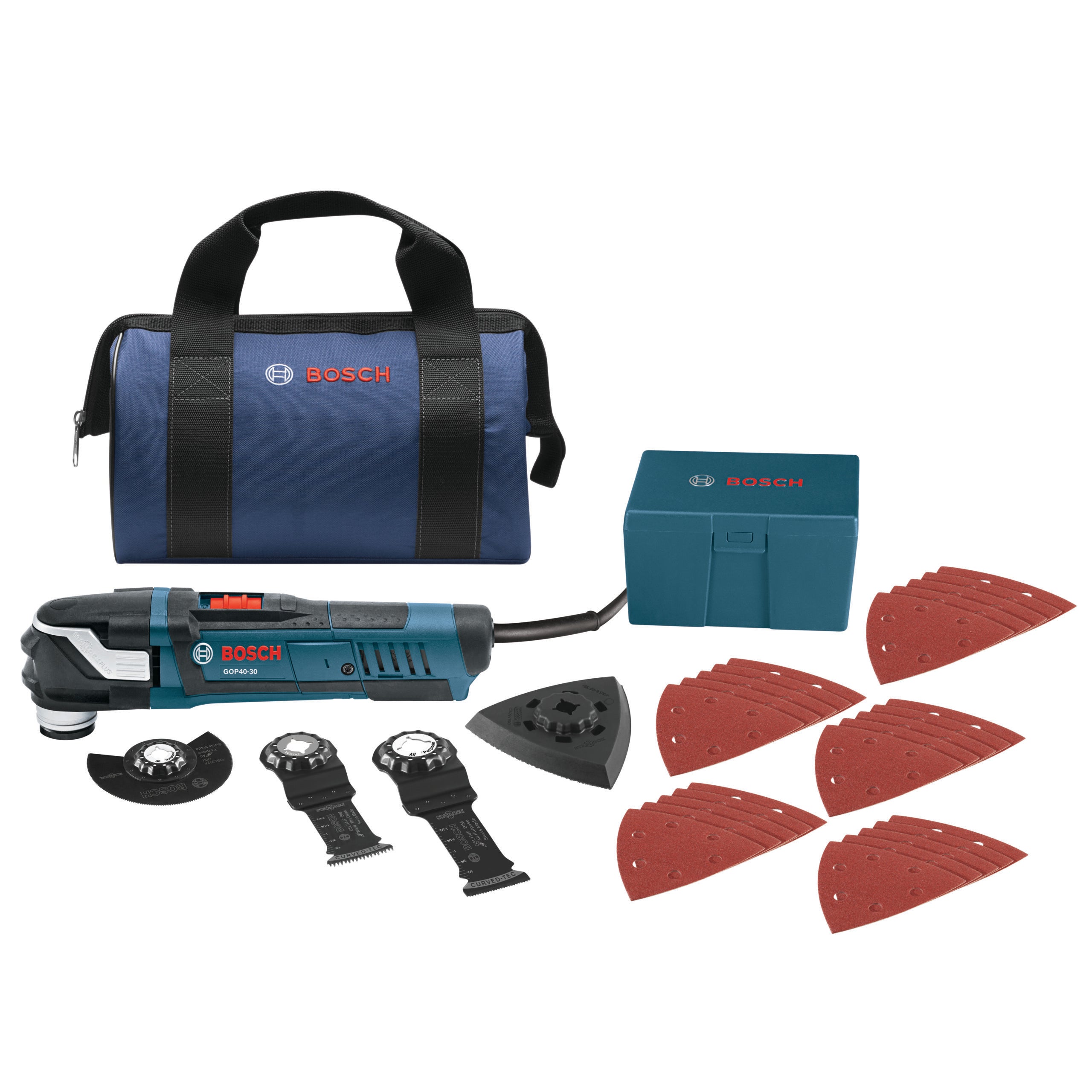 Bosch 30 pc. (GOP40-30B) Starlock Plus Oscillating Multi-Tool Kit Online