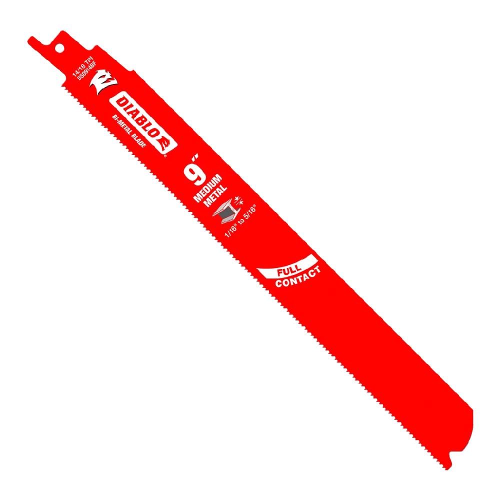 Diablo Tools 9in Bi-Metal Recip Blade for Medium Metal Cutting (25-Pieces) Online
