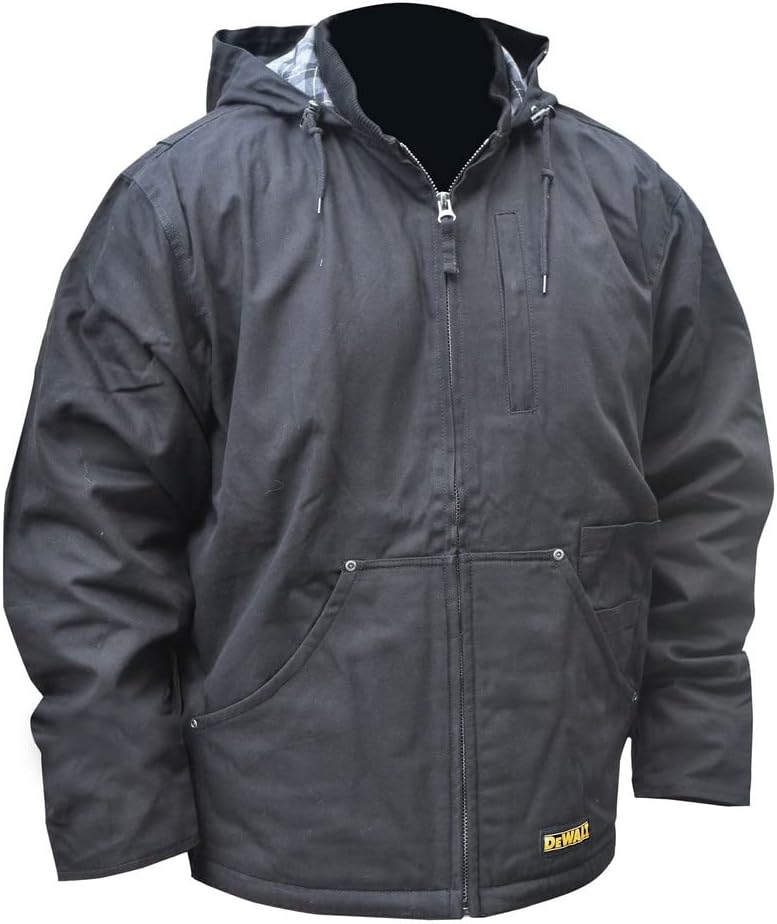 DEWALT Mens (DCHJ076ABB-XL) Adapter Only DEWALT Heated Heavy Duty Work Coat, Black, X-Large US Supply
