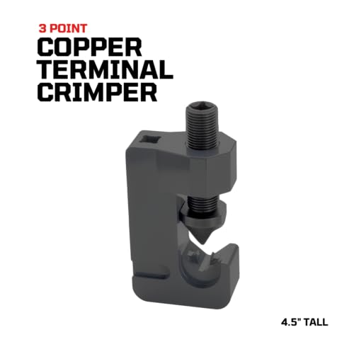 EZRED B7946 3-Point Mini Wire & Cable Crimper Online Sale