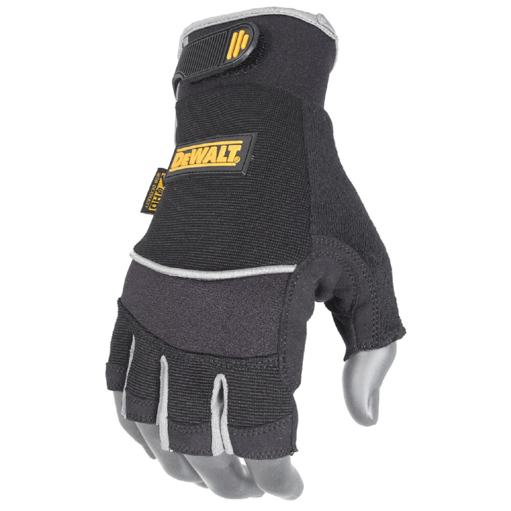 DeWALT (DPG230XL) Technicians Fingerless Synthetic Leather Glove, X-Large Online Sale