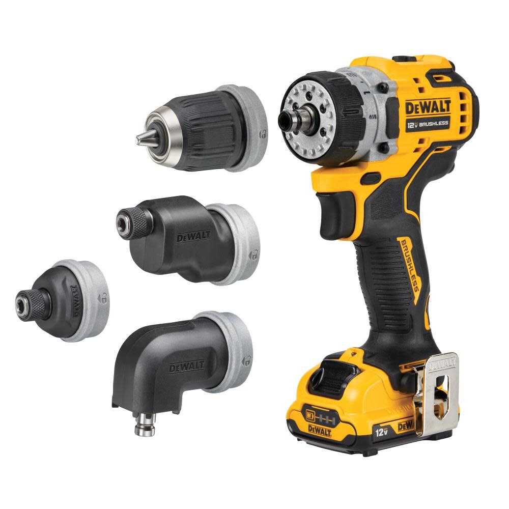 DeWALT (DCD703F1) 12V MAX XTREME 5-in-1 Drill/Driver Brushless Cordless Kit Discount