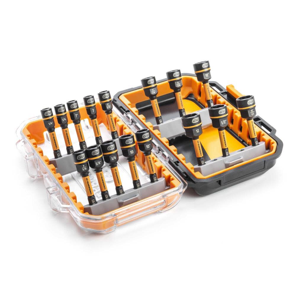 GEARWRENCH Bolt Biter Nut Extractor & Driver Set 16pc Supply