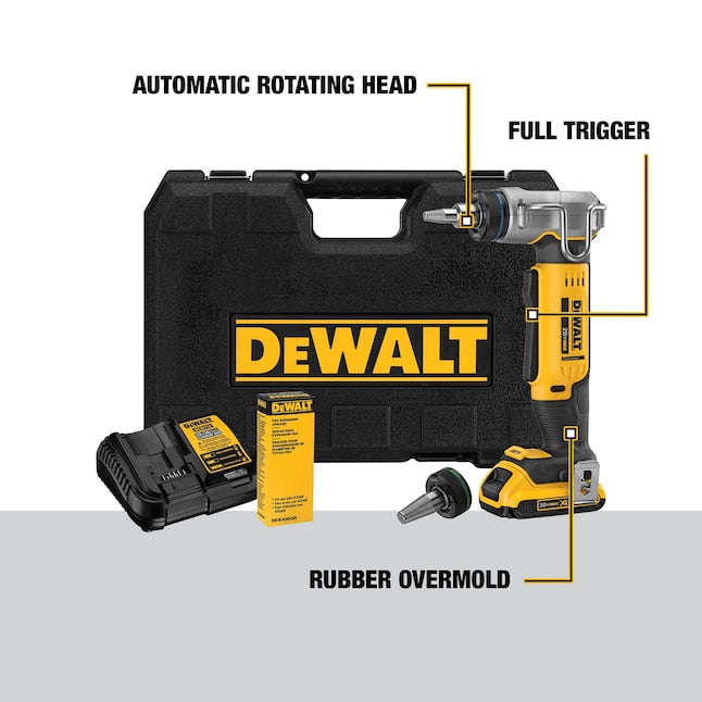 DeWALT 20V (DCE400D1) MAX XR 1 In. PEX Expander Tool Kit Fashion