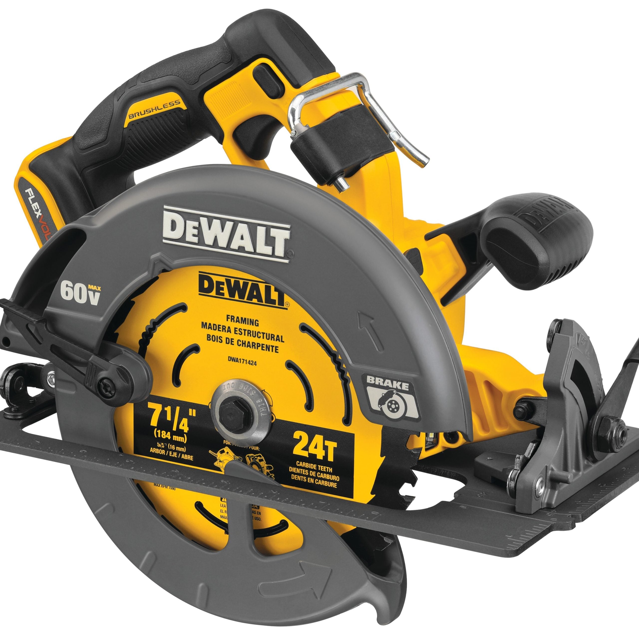 DeWALT 60V MAX 7-1/4 In. Brushless Circular Saw (Bare Tool) Discount
