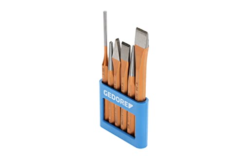 GEDORE 6-Piece Chisel and Punch Set in Plastic Holder Online Sale