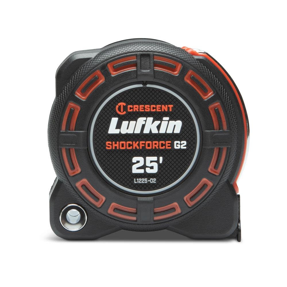 Crescent Lufkin Shockforce G2 Tape Measure 1 1/4in x 25′ L1225-02 Online now