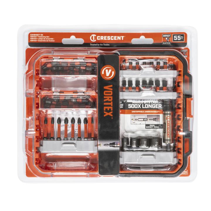 Crescent 55 Pc. VORTEX Bit Holding Fastening Set Hot on Sale